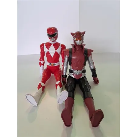 Power Ranger Rosso + Red Rangers