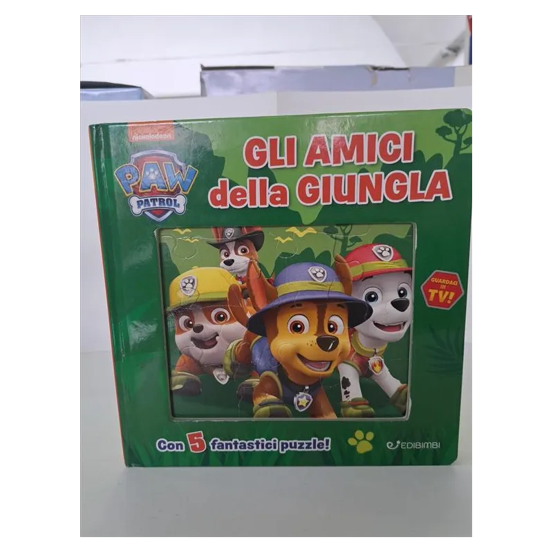 LIBRO GLI AMICI DELLA JUNGLA