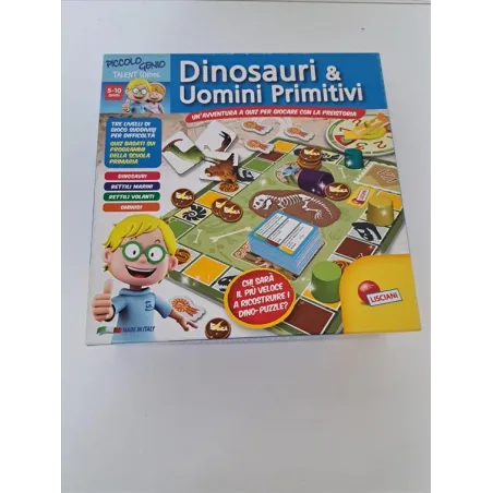 Gioco In Scatola Dinosauri e Uomini Primitivi