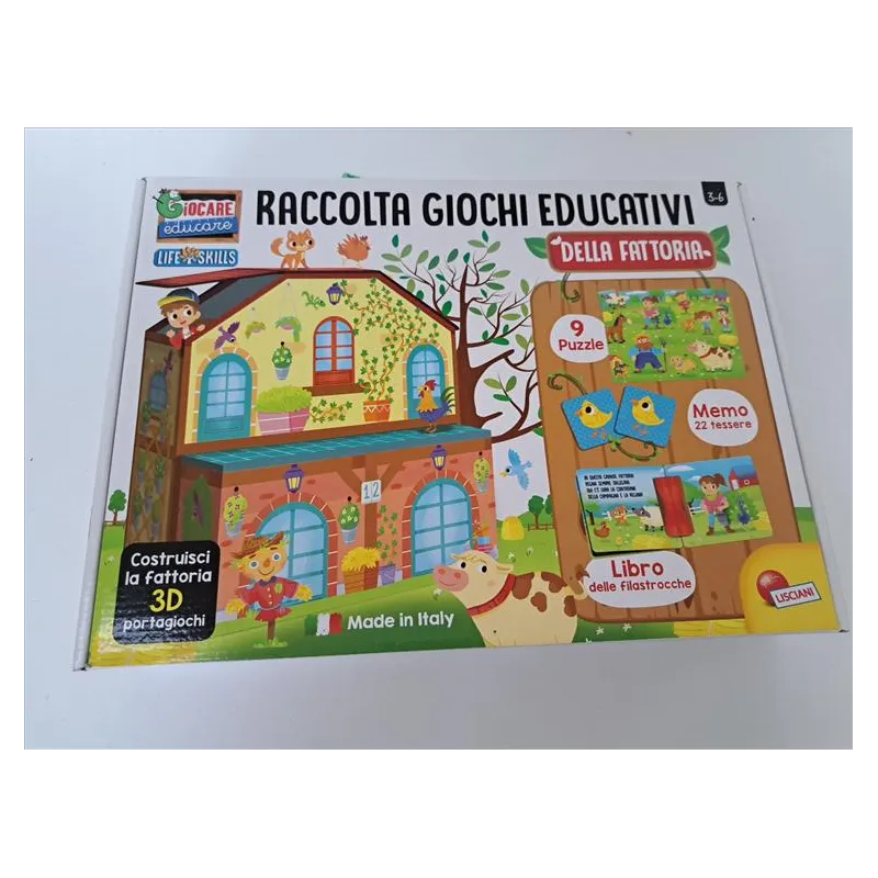 Gioco In Scatola Raccolta e Giochi Educativi Della Fattoria