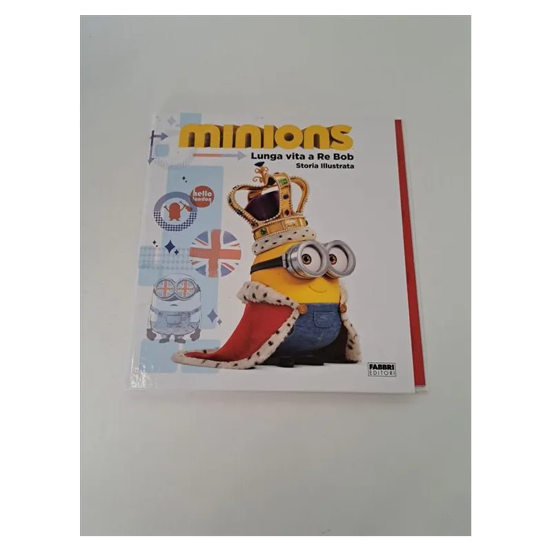 Libro Minions Lunga Vita a Re Bob