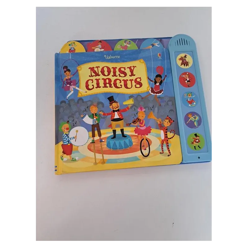 Libro In Inglese Noisy Circus Usborne (pile Da Cambiare Per Il Sonoro)