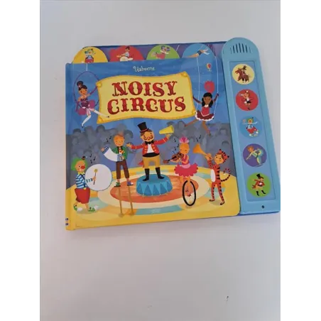 Libro In Inglese Noisy Circus Usborne (pile Da Cambiare Per Il Sonoro)