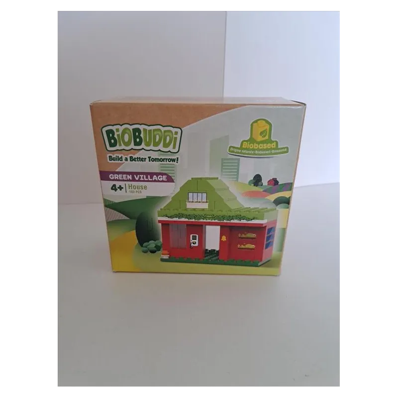 Costruzioni Tipo Lego Biobuddi Green Village Supermarket Nuovo