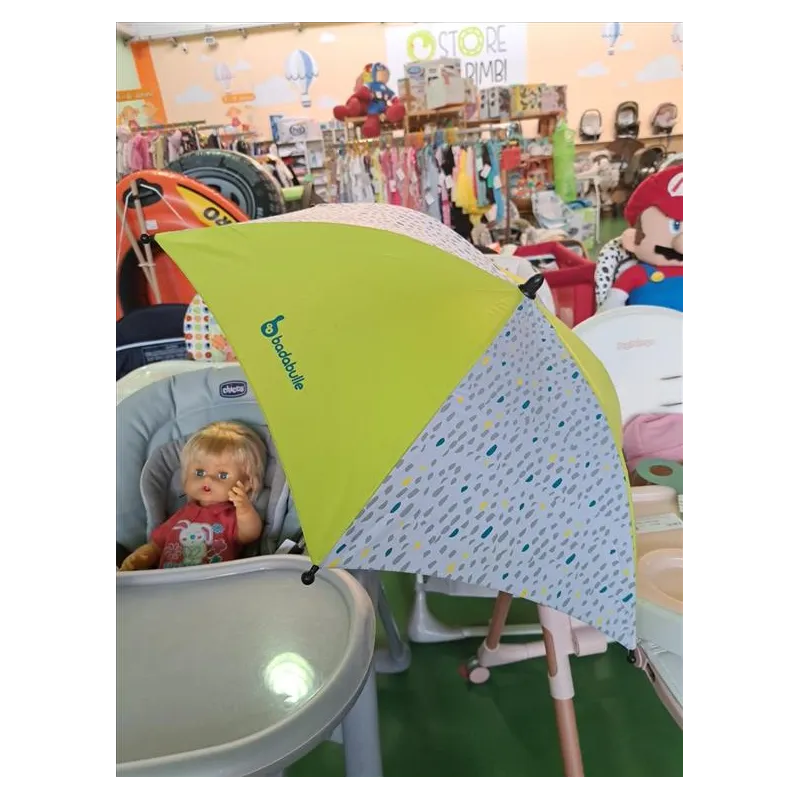 Ombrellino Da Passeggino / Carrozzina Badabulle Con Braccio Peg Perego