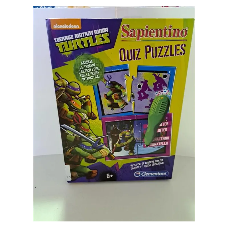 Quiz Puzzle TURTLES SAPIENTINO