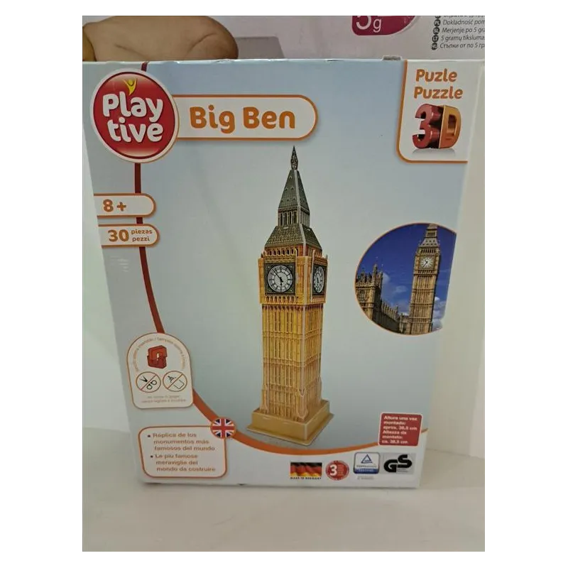 Puzzle BIG BEN - Play Tive