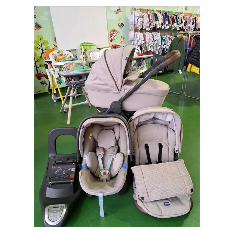 Trio Chicco Stile Go Up Con Base Isofix