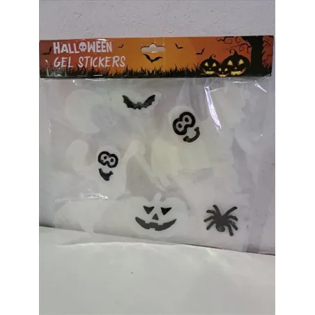 Stickers In Gel Per Finestre Tema Halloween