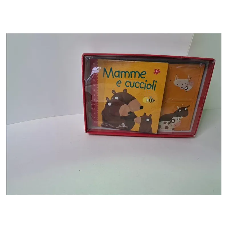 Gioco Carte + Libro Mamma e Cuccioli