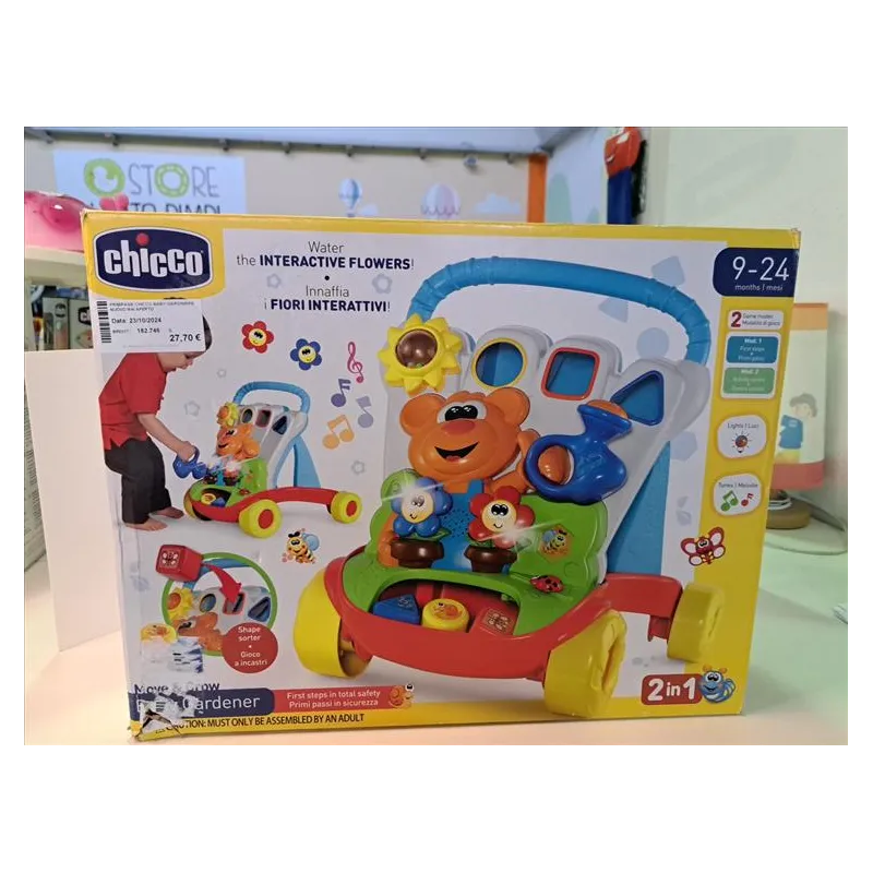 Primipassi Chicco Baby Giardiniere Nuovo Mai Aperto