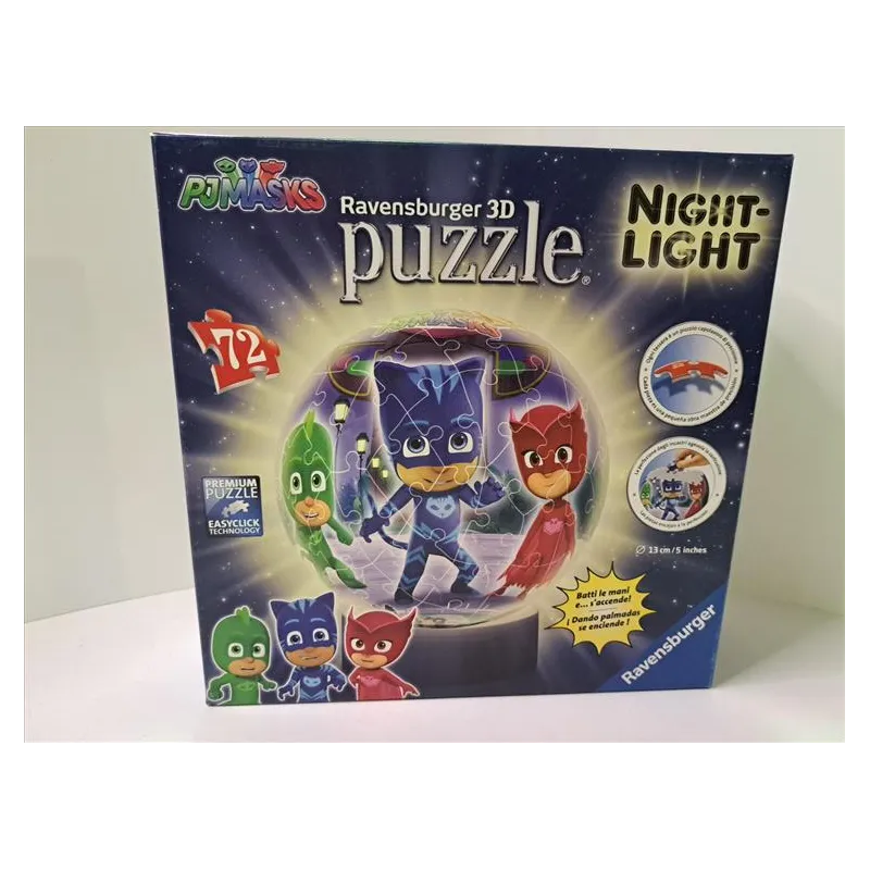 Puzzle NIGHT LIGHT PJ MASKS