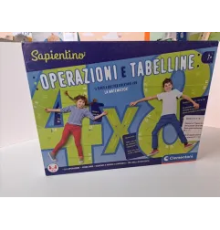 Gioco OPERAZIONI E TABELLINE - Sapientino - NUOVO