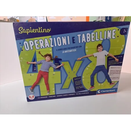 Gioco OPERAZIONI E TABELLINE - Sapientino - NUOVO