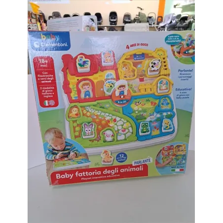 Gioco Fattoria Sonora Bilingue Baby Clementoni