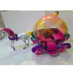 Carrozza Unicorno Barbie + Unicorno