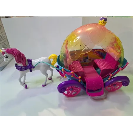 Carrozza Unicorno Barbie + Unicorno