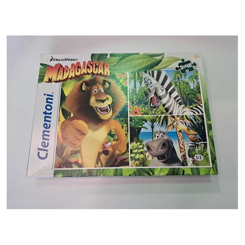 Puzzle Madagasgar 3x48 PZ