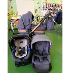 Trio Foppapedretti Con Base Isofix, Borsa e Copriovetto