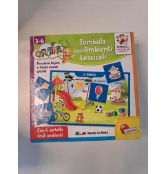 Gioco Tombola Degli Ambienti Lessicali Carotina