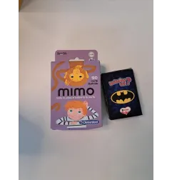 Gioco Carte Clementoni "Mimo" + Gioco Batman