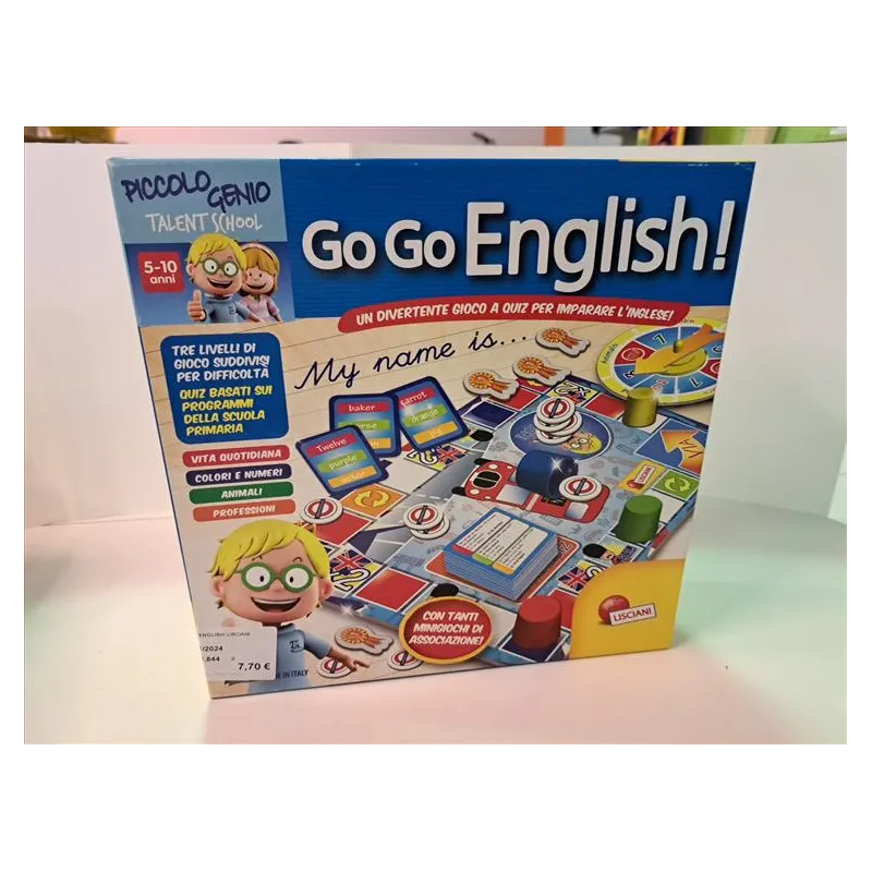 Gioco Go Go English! Lisciani