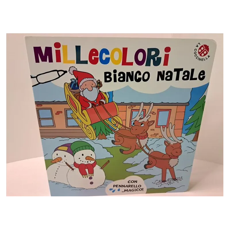 LIBRO Millecolori BIANCO NATALE