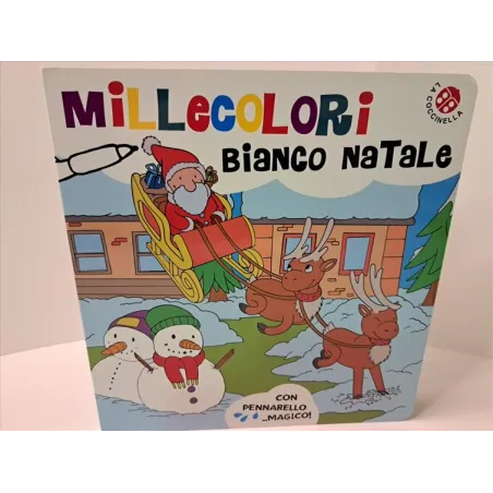 LIBRO Millecolori BIANCO NATALE