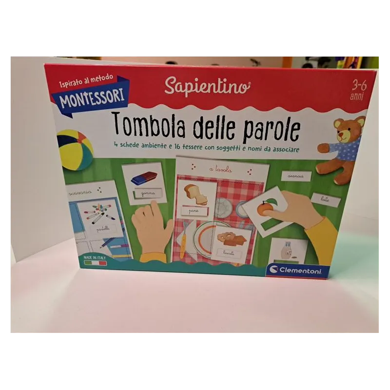 Gioco TOMBOLA DELLE PAROLE Sapientino