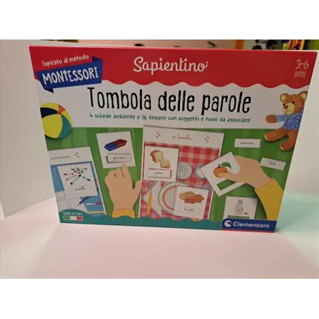 Gioco TOMBOLA DELLE PAROLE Sapientino