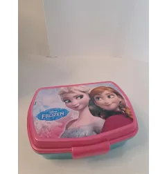 Portamerenda Frozen Con All'interno Accessori Barbie (Vestiti, Zainetto e Scarpe)