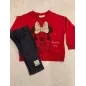 Completo Felpa Minnie Con Leggings Minnie 24 M