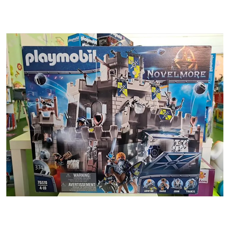 Playmobil Novelmore 70220 Grand Castle of Novelmore (manca Un Mazzo Grigio)