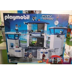 Playmobil City Action 6872 Police Command Center with Prison (mancano Manette E Antenna)