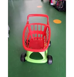 Carrello Della Spesa Rosso e Verde