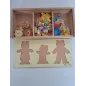 Melissa & Doug Puzzle in Legno Vesti la Famiglia Orsi