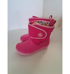 Stivaletti Pioggia / Doposci Neve Crocs Rosa N. 33/34