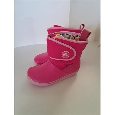 Stivaletti Pioggia / Doposci Neve Crocs Rosa N. 33/34