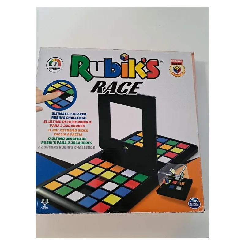 Gioco Rubik's Race Sfida Rubik's, gioco da tavola di sequenza veloce e di strategia