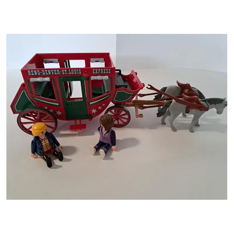 Carrozza Dei Cavalli Più Personaggi Playmobil Country