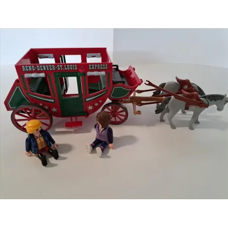 Carrozza Dei Cavalli Più Personaggi Playmobil Country