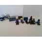 Set Accessori Polizia Playmobil Con Moto, Personaggi, Cuccia Cagnolino...