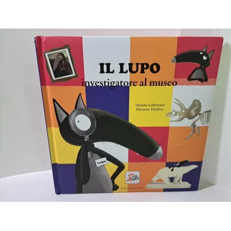 Libro Il LUPO Investigatore Al Museo