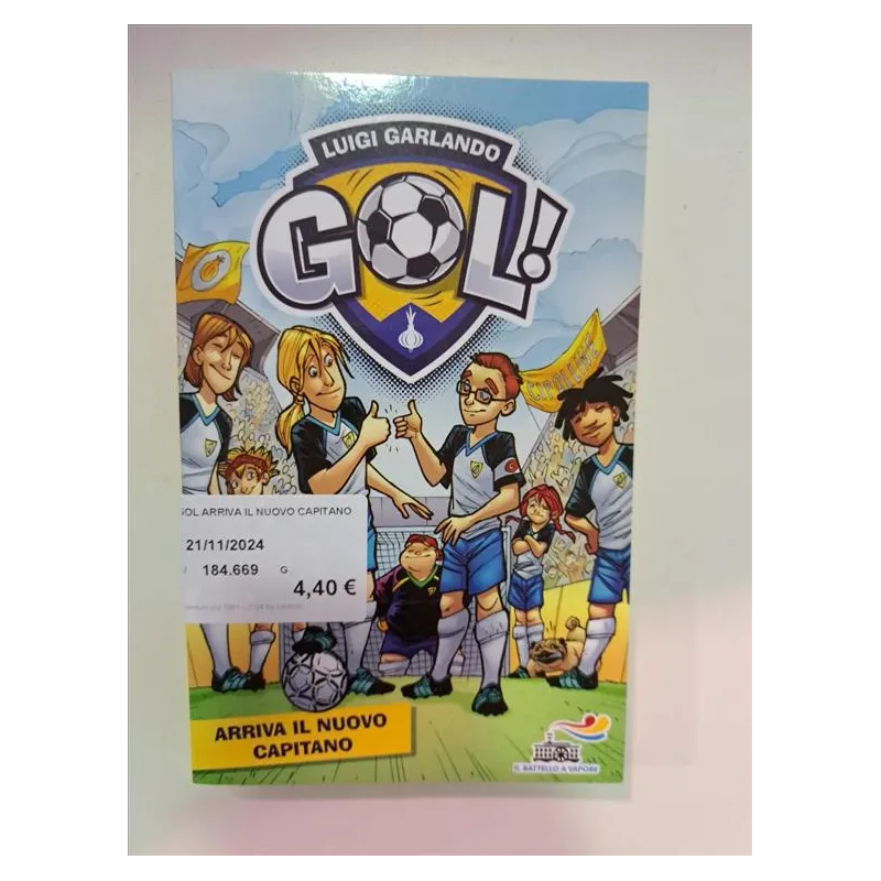 Libro Gol Arriva Il Nuovo Capitano