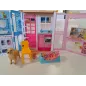 Casa Barbie Compatta Com Accessori + Cane Guardia