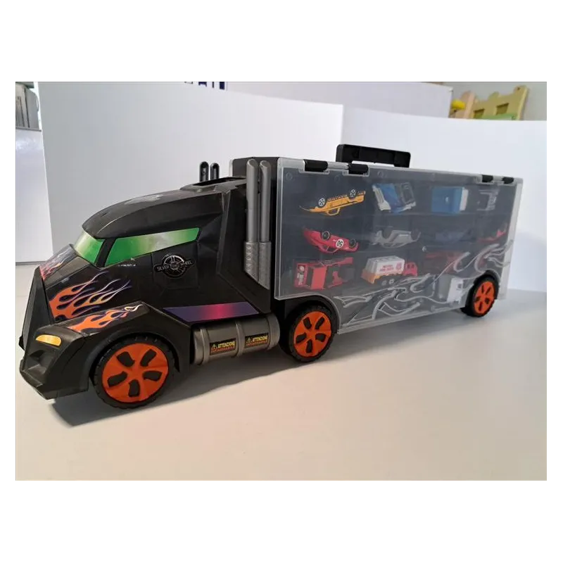 Camion Portamacchinine hot wheels Con 40 Macchinine (la Maggior Parte hot wheels)