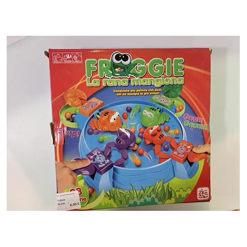 Gioco Froggie La Rana Mangiona