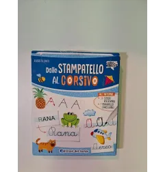 Gioco Dallo Stampatello A Corsivo No Pennarello