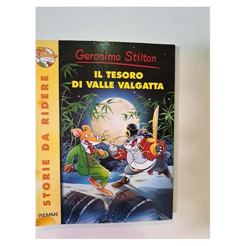 Libro Geronimo Stilton Il Tesoro Di Valle Valgatta