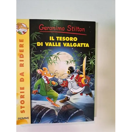 Libro Geronimo Stilton Il Tesoro Di Valle Valgatta